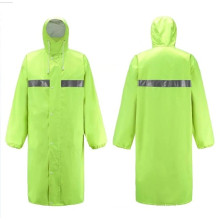 Wholesale reflective raincoat suit windproof and waterproof night safety reflective clothing